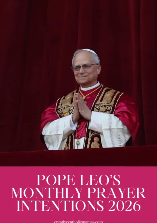 The Pope’s Monthly Prayer Intentions 2026